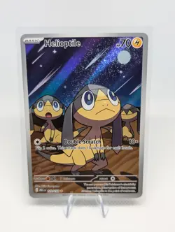 Pokemon TCG Helioptile 143/132 Mega Evolutions Rare Holo - Image 1