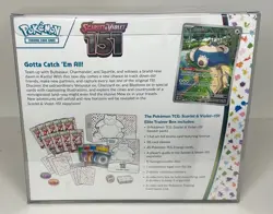 Pokemon TCG Scarlet & Violet 151 ETB Elite Trainer Box Sealed - Image 4