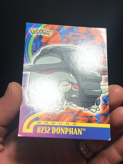 Topps Pokemon Johto Series 1 Non Holo Donphan #232 - Image 2