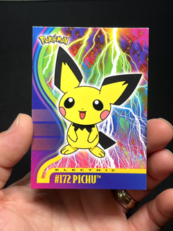 Topps Pokemon Johto League Champions Non Holo #172 Pichu LP - Image 1