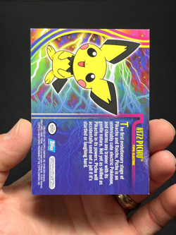 Topps Pokemon Johto League Champions Non Holo #172 Pichu LP - Image 3