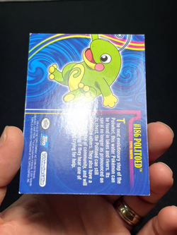 Topps Pokemon Johto League Champions Non Holo #186 Politoed - Image 4