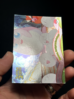 Topps Pokemon The Movie 2000 silver holo foil #11 Success, Sunlight & EvolutionU - Image 2