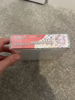Pokemon 151 Japanese Booster Box SV2a Brand New & Sealed shrink & Protector - Image 3