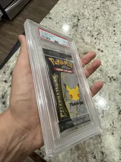 2021 Pokemon Celebrations PSA 10 GEM MINT Graded Sealed Booster Pack English - Image 3