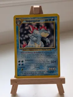 Impergator (Feraligatr) (German) - 4/111 - Pokemon Neo Genesis Holo Rare 2000 - Image 1