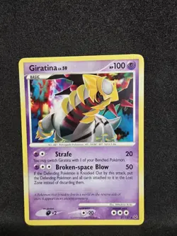 2009 Pokemon PT Platinum Base 27/127 Giratina LP+ - Image 1