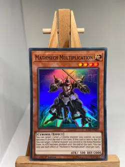 Mathmech Multiplication - Super Rare 1st Edition MYFI-EN005 - NM - YuGiOh - Image 1