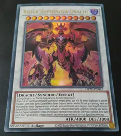 Roter Supernova-Drache [Yu-Gi-Oh! GFTP-DE045 1. Auflage (Ultra Rare)] NM - Image 2