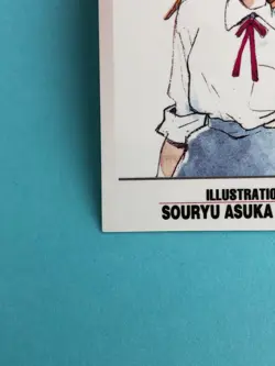 Neon Genesis Evangelion Card ILLUSTRATION SOURYU ASUKA LANGLEY Rare Sega Bandai - Image 4
