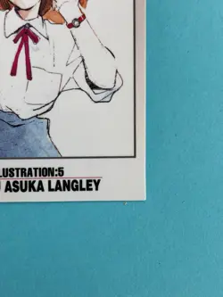 Neon Genesis Evangelion Card ILLUSTRATION SOURYU ASUKA LANGLEY Rare Sega Bandai - Image 5