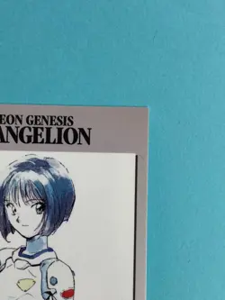 Neon Genesis Evangelion Card ILLUSTRATION REI AYANAMI Rare Sega Bandai b - Image 3