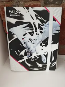 POKEMON - SCARLET & VIOLET WHITE FLARE 9-POCKET BINDER - BRAND NEW + Cards - Image 1