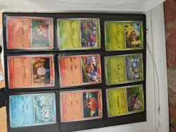 POKEMON - SCARLET & VIOLET WHITE FLARE 9-POCKET BINDER - BRAND NEW + Cards - Image 3