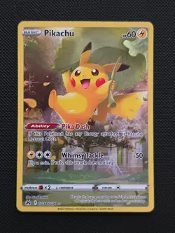 Pokemon Pikachu TCG Card Crown Zenith Pack GG30/GG70 #9 - Image 1