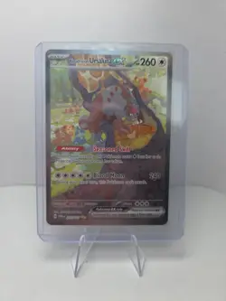 Pokemon TCG Bloodmoon Ursaluna EX Twilight Masquerade Card 216/167 - Image 1