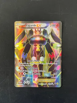 Zygarde EX 54a/124 XY Fates Collide Alternate Art Promo Box Pokemon Card ISL - Image 1