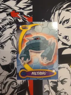 Metang Topps Pokemon Trading Card - LP - Image 1