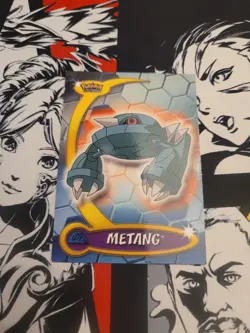 Metang Topps Pokemon Trading Card - LP - Image 2