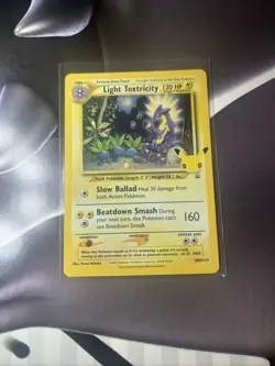 Light Toxtricity SWSH137 - Celebrations 25th Black Star Promo - Pokemon Card - Image 1