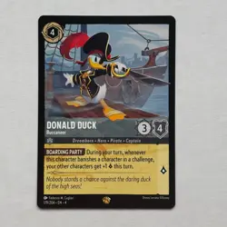 Donald Duck 179/204 Disney Lorcana Ursula's Return Regular Legendary Card NM - Image 1