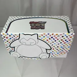 Pokemon 151 Scarlet & Violet Booster Box Only No Cards Or Game Parts Dated 2023 - Image 1