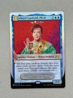 Richard Garfield PHD FOIL 026 Magic the Gathering MTG LIST Dave Dorman Art - Image 3