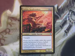 MTG Shards of Alara Goblin Deathraiders x4 4x, Black/Red common (box30) - Image 2