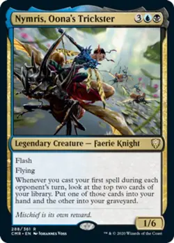 x1 Nymris, Oona's Trickster - Foil R MTG Commander Legends M/NM, English - Image 1