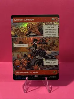 Maximum Carnage (Borderless) Marvel's Spider-Man Foil - Image 1