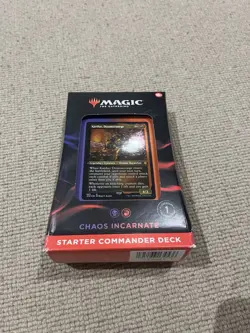 Chaos Incarnate MTG Starter Commander Deck MTG Precon Sealed - Image 1