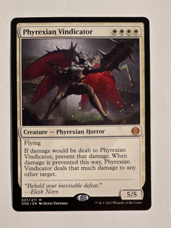 Phyrexian Vindicator 027/271 M Reg Phyrexia: All Will Be One Magic the Gathering - Image 1