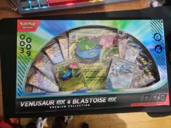 Venusaur Ex Blastoise Ex Premium Collection GameStop Exclusive - Pokemon TCG New - Image 1