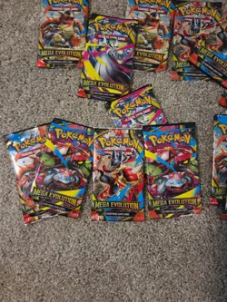 Pokemon Mega Evolution Booster Pack - 10 Cards / Pack - Random Art - Image 1