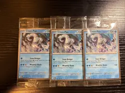 Pokemon Paradox Rift Chien-Pao 057/182 Holo Sealed Promo Knockout Lot Of 3 - Image 1