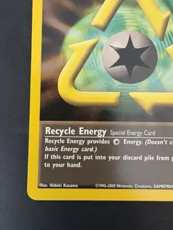 Pokemon TCG Neo Genesis Non-Holo Rare Recycle Energy (LP) - Image 5