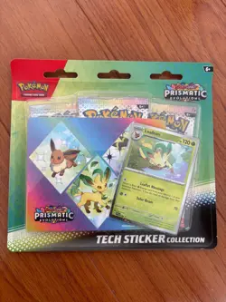 Pokemon Prismatic Evolutions Tech Sticker Collection - LEAFEON | FAST SHIP ✅ - Image 2