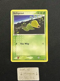 Pokemon Ex Fire Red Leaf Green - Bellsprout - 53/112 - Non Holo Common - NM - Image 1