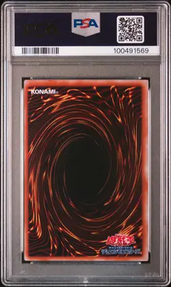 2001 YU-GI-OH! JAPANESE PREMIUM PACK 4 #P402 DARK MAGICIAN PSA 8 - Image 2