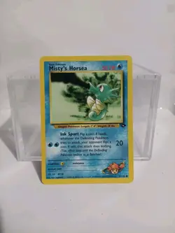 Pokemon Gym Challenge Misty's Horsea 87/132 WoTC NM Vintage Nintendo Card - Image 1