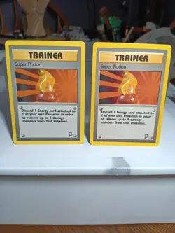 (2) Super Potion #117 Pokemon Base Set 2 Vintage WoTC NM Pokemon Energy Card - Image 1