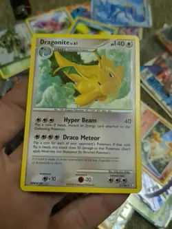 Dragonite LV 61 Holo Rare 2/146 Legends Awakened Pokemon Card NM 2008 Vintage - Image 4