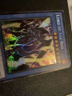 YUGIOH Card TCG LORD OF THE RED + RED-EYES TRANSMIGRATION DRL2-EN016 Secret Rare - Image 4
