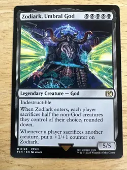 1x Zodiark, Umbral God NM Eng MTG - Final Fantasy - Image 1