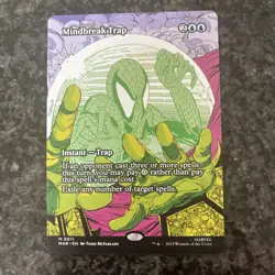 Mindbreak Trap #0011 Borderless Mythic Regular Marvel's Spider-Man Magic MTG - Image 1