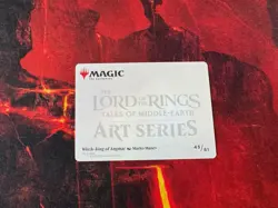 MTG - Witch-king of Angmar - 43/81 - Art Series - Image 2
