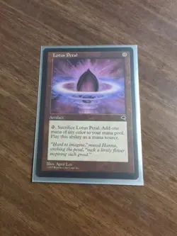 1X LOTUS PETAL [TMP - TEMPEST] - MTG VINTAGE CARD [NEAR MINT] - Image 1