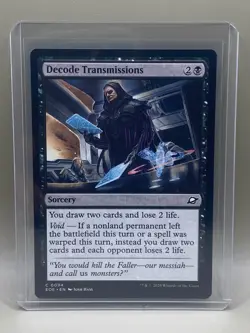 DECODE TRANSMISSIONS #0094 Edge Of Eternities MTG COMMON Card NM - Image 1
