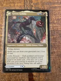 Magic the Gathering MTG SPM Norman Osborn // Green Goblin 39 Regular Near Mint - Image 2