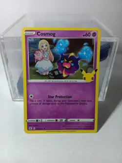 Cosmog 013/025 Holo Rare Pokemon 25th Anniversary Celebrations NM - Image 1
